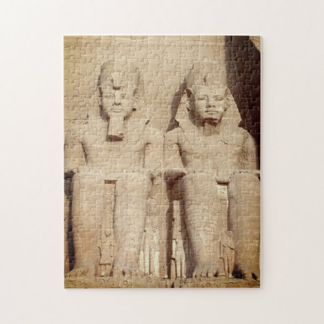 Puzzle Egypte - Anciens pharaons et temples d'Abu Simbel (Vertical)