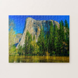 Puzzle El Capitan Merced River Yosemite.