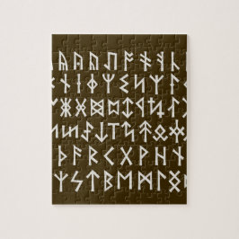Puzzle Elder Futhark Runes