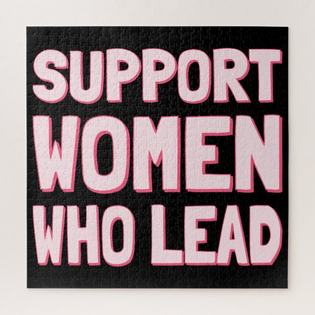 Puzzle Élections féministes - Appuyer les femmes qui diri (Vertical)