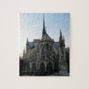 Puzzle élégant avec Notre Dame de Paris