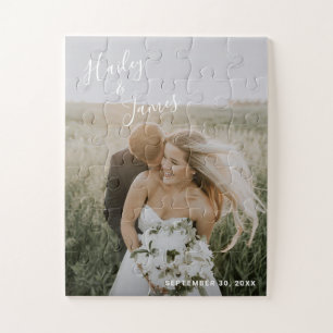 Puzzle Élégant Photo Mariage moderne