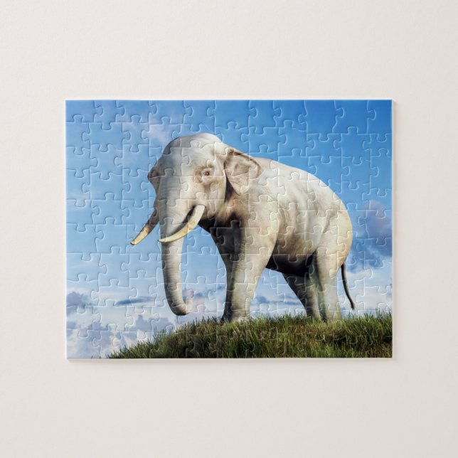 Puzzle Eléphant blanc (Horizontal)