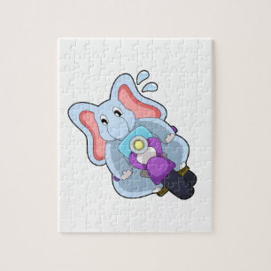 Puzzle Elephant comme vélo avec moto.PNG
