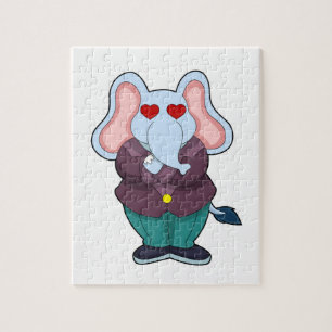 Puzzle Éléphant marié avec costume.PNG