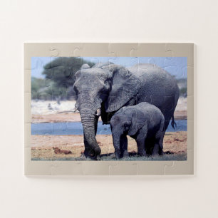 Puzzle Éléphants