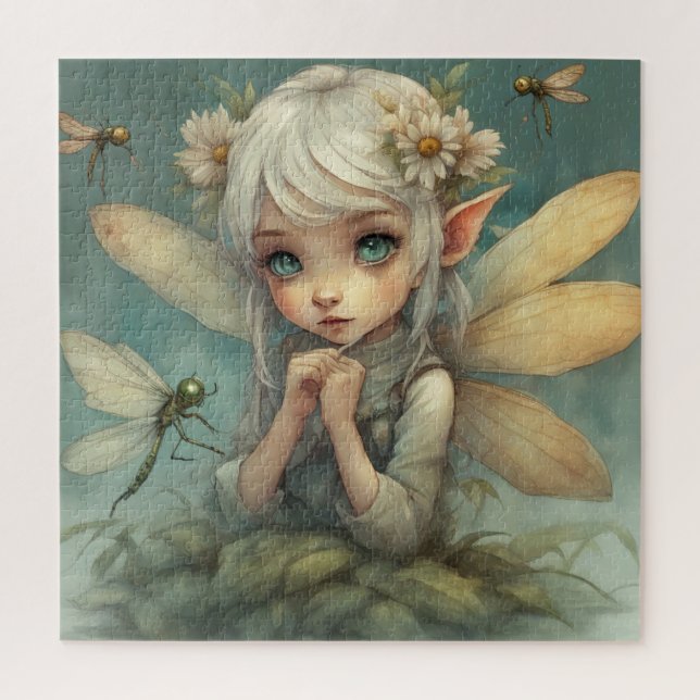 Puzzle Elfe et libellule 2 (Vertical)