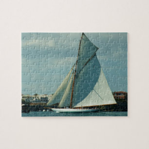 Puzzle Emballage classique de yacht