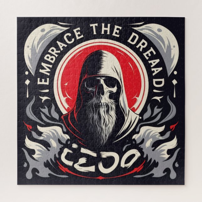 Puzzle Embrassez la terreur : Grim Reaper Art (Vertical)