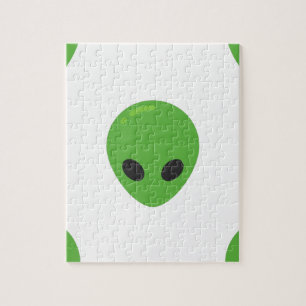 Puzzle emojis aliens