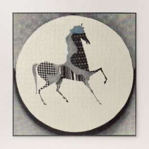 Puzzle empreinte patchwork