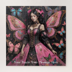 Puzzle Empress rose du monde papillon