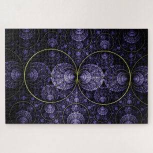 puzzle en dentelle circulaire