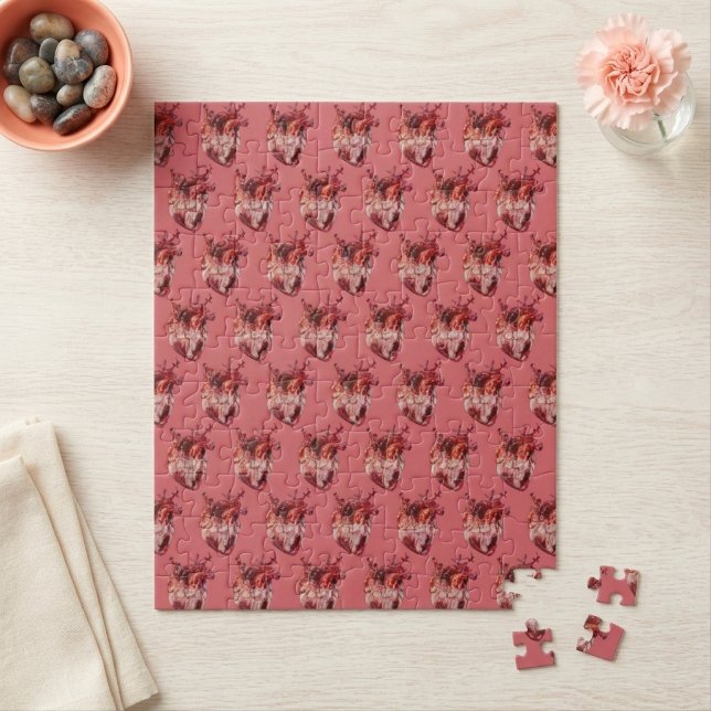 Puzzle en forme de coeurs (Créateur téléchargé)