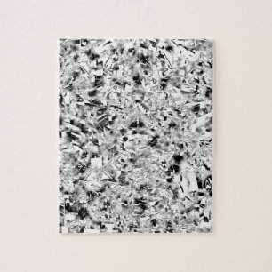 Puzzle en noir et blanc