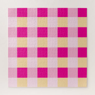 Puzzle en vichy Motif
