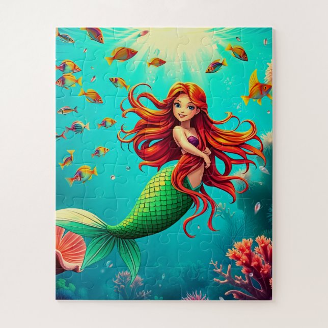 Puzzle Enchanter les enfants de sirènes (Vertical)