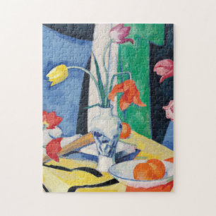 Puzzle Encore la vie avec les tulipes   Samuel John Peplo