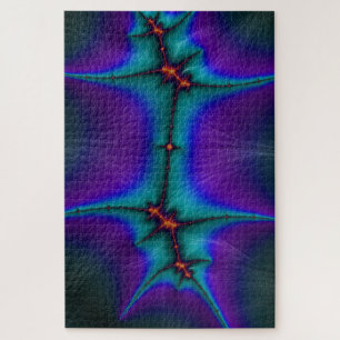 Puzzle Énergie de danse étincelles regard fractal hologra