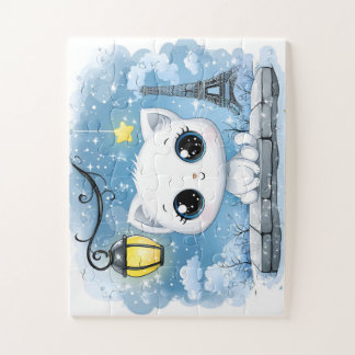 Puzzle enfants, 30 pièces – Un adorable chaton 