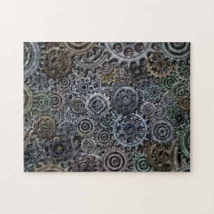 Puzzle Engrenages et engins