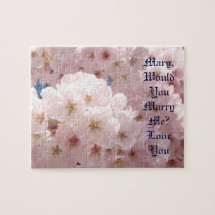 Puzzle Énigmes de proposition de mariage de printemps Veu