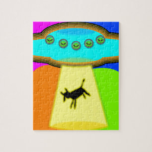 Puzzle Enlèvement d'Aliens