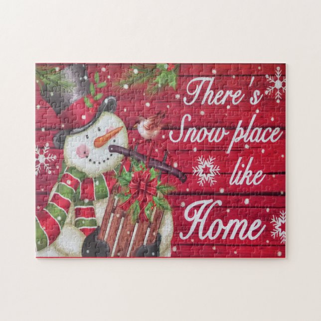 Puzzle Enneigement comme chez soi (Horizontal)