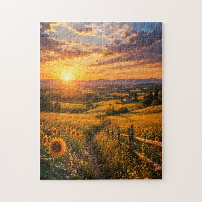Puzzle Ensoleillement (Vertical)
