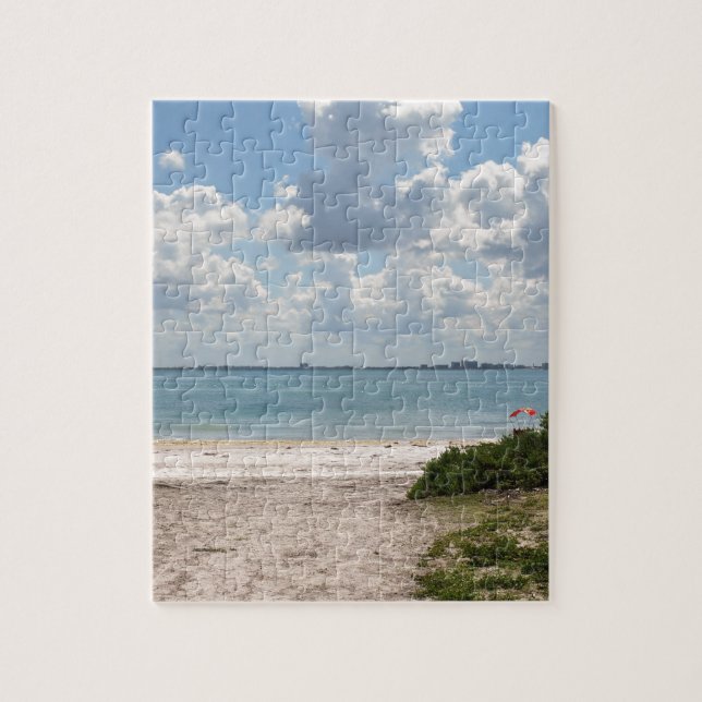 Puzzle Entrée à la plage de Sanibel (Vertical)