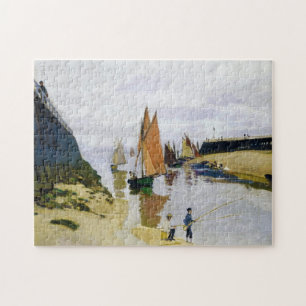Puzzle Entrée au port de Trouville Claude Monet