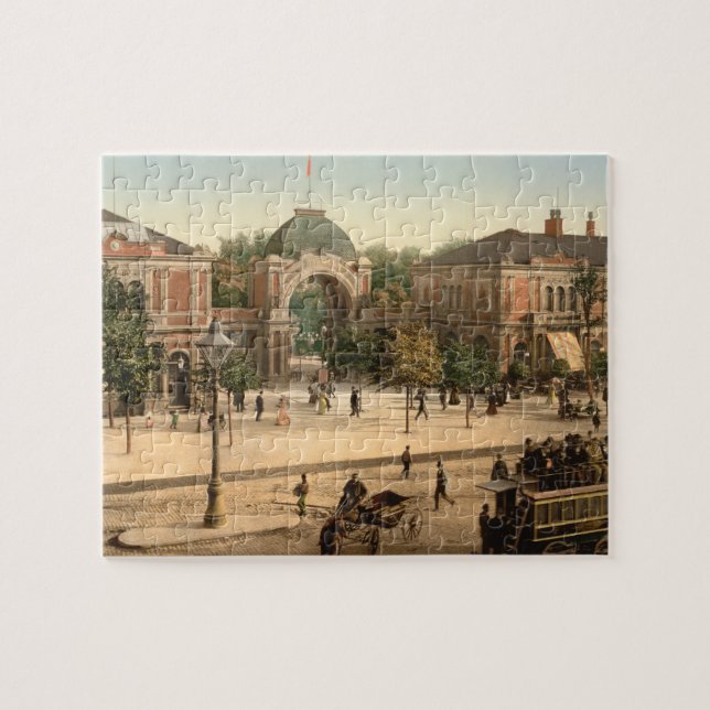 Puzzle Entrée Copenhague Danemark de parc de Tivoli (Horizontal)