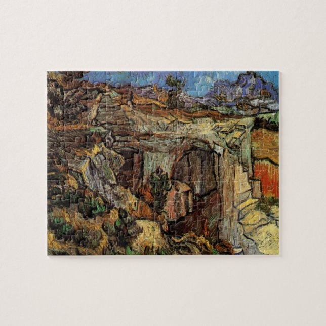 Puzzle Entrée de Carrière, Saint-Remy par Vincent van Gog (Horizontal)