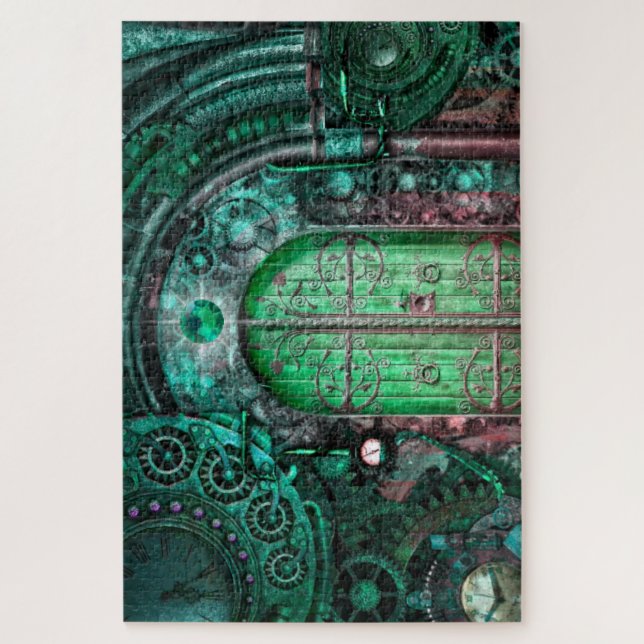 Puzzle Entrée Steampunk à Oz (Vertical)
