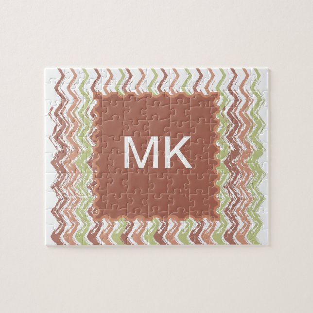 Puzzle Épice de scribble Chevron ZigZag (Horizontal)