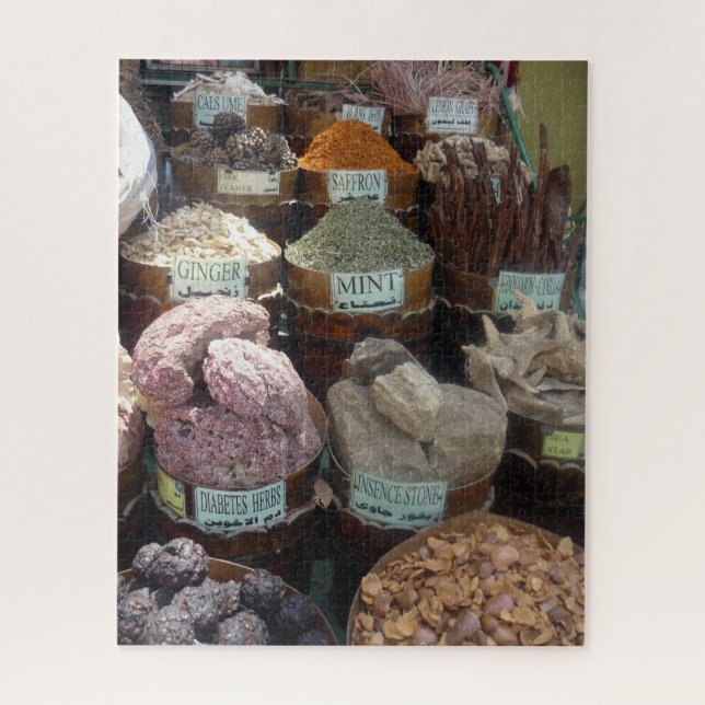 Puzzle épice d'égypte (Vertical)