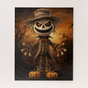 Puzzle Épouvantail d'Halloween