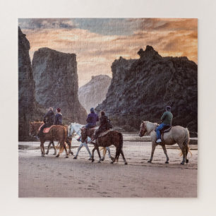 Puzzle : Équitation Sur Bandon Beach