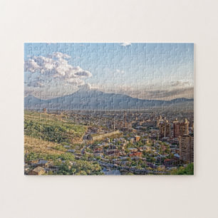 Puzzle Erevan, Arménie avec le mont Ararat en Arrière - p