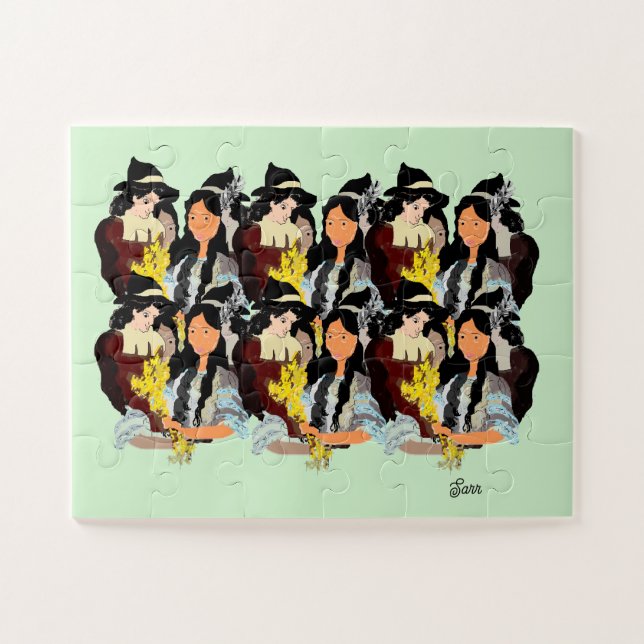 Puzzle: Erntedank Ansammlung (Horizontal)