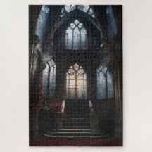 Escalier du château gothique