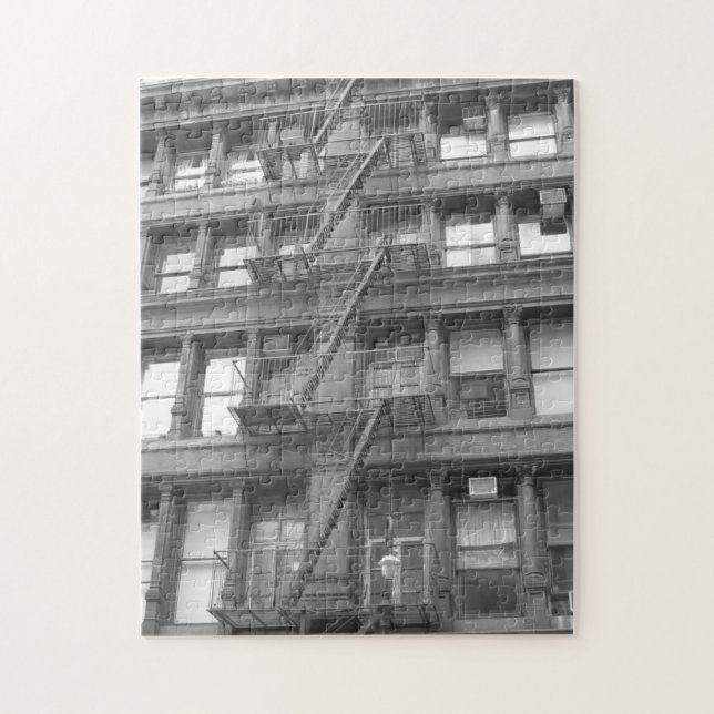 Puzzle escaliers de secours (Vertical)