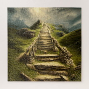 Puzzle Escaliers vers le ciel