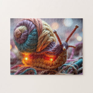 Puzzle escargot crochet