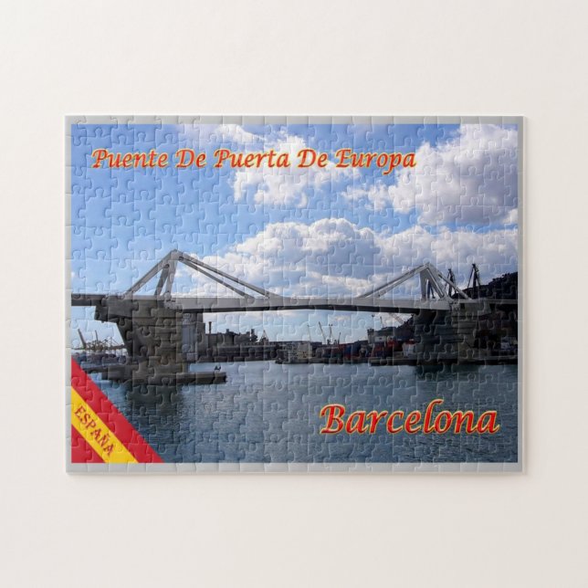 Puzzle Espagne - Barcelone - (Horizontal)