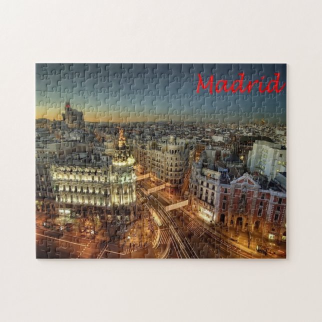 Puzzle Espagne - Madrid - Ville (Horizontal)