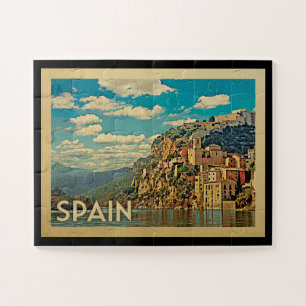Puzzle Espagne Vintage voyage Miravet
