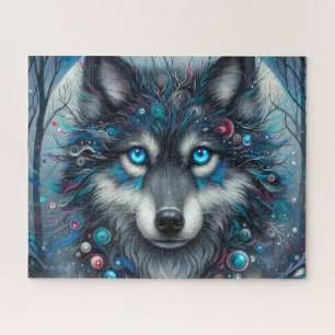 Puzzle Esprit de loup de galaxie