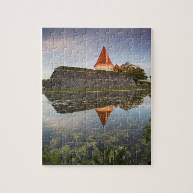 Puzzle Estonie, îles de l'Estonie occidentale, Saaremaa (Vertical)