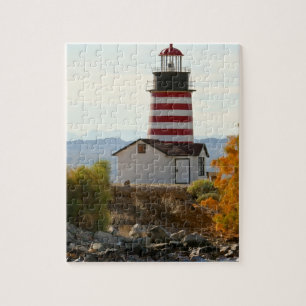 Puzzle États-Unis, Arizona, Lake Havasu City. Vue de l'ou
